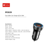 عکس محصول شارژر فندکی 38 وات پرووان مدل PCG25