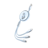 عکس محصول کابل تبدیل USB به USB-C / microUSB / لایتنینگ پرووان مدل PCC118R