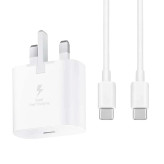 عکس محصول شارژر دیواری سامسونگ 45 وات مدل EP-TA845 - vietnam به همراه کابل تبدیل USB-C