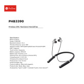 عکس محصول هندزفری گردنی پرووان مدل PHB3390
