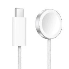 عکس محصول شارژر مگنتی به تایپ سی اپل واچ Apple Watch 9 Magnetic Charger to USB-C Cable A2515 1M