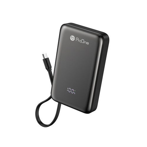 پاوربانک بیسیم 22.5 وات پرووان مدل POWER CORE PPB5123 ظرفیت 10000 میلیآمپرساعت