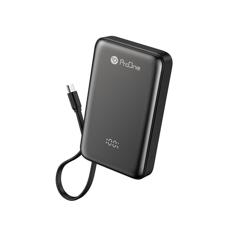 پاوربانک بیسیم 22.5 وات پرووان مدل POWER CORE PPB5123 ظرفیت 10000 میلیآمپرساعت